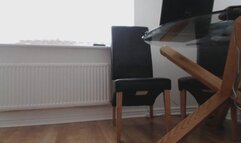 Red Boots Human Footstool and Spittoon (MOV)