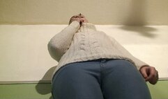 Sophie Smoking & Dancing In Jeans