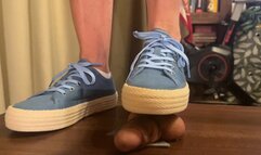 Blue Tommy Hilfiger shoejob sneakers