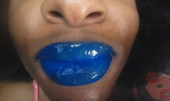 Blue Femboy Lips