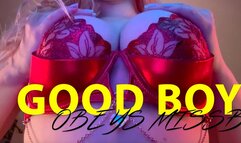 Good Boy Obeys MissB!