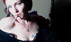 Sensual Domination with Smoking and Cum Countdown JOI