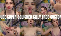 4K Ziva Fey - Nude Super Squished Silly Face Custom