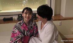 Samurai Japan! Beat Korea! ] Mio-chan’s yukata creampie
