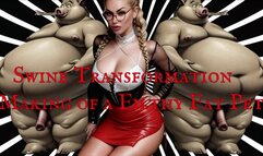 Swine Transformation - Making of a Filthy Fat Pet wmv