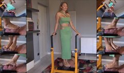 GABRIELLA - I love to DESTROY your face - Custom clip - INHUMAN face standing, face trampling, face stomping, face jumping NON STOP!