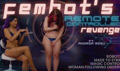 Fembot's Remote Controlled Revenge: ANDREA ROSU'S ROBOTIC STRIP GLITCH FREEZE IN 4K