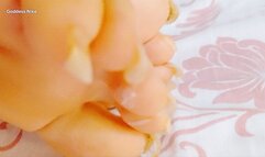 Worship My Toenails And Pussy