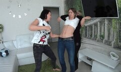 They would punch ME in belly so hard 2 ABSn