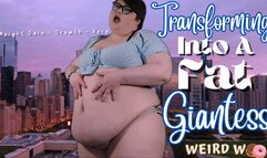 Fairy Food Transforms Me into a Fat Giantess - WMV