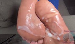 bare soles cum cumpilation pt1