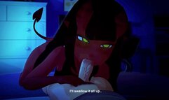 Meru the Succubus OVA 1 3D animation