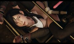The sex machine fucks Tifa and quickly brings her to a wet orgasm