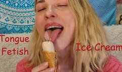 Ice cream and my tongue