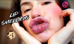 Naughty chick lip pouting