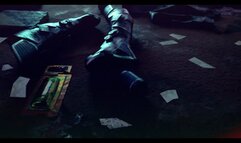 Meredith Stout fucked by huge dick futa girl in asshole Cyberpunk