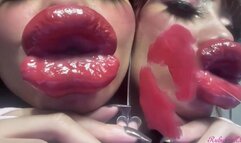 RubyDollLipz's Wicked Witch Mirror Glass Kisses