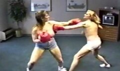 Big Breasted Tough Girls Slug It Out With Vicious Punches To Breasts, Face And Body-Paradise vs Tiffany