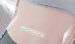 Posing in black pull up n grey sports bra