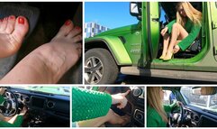 EXCLUSIVE PREMIERE: Emily is cranking her brutal Jeep Wrangler