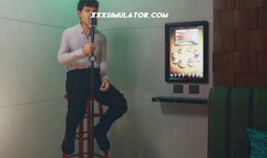 Big Dick Boss Fucks Sexy GF in Front of BF