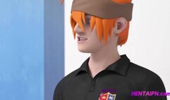 Bi Students Uncensored Threesome with Schoolgirl