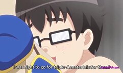 In Threesome Fuck Two Incredible Hot MILFS