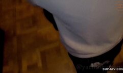 Individual The pant voice of a woman next door