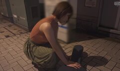 MGOLD-020 A street musician girl was cute and had big b