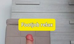 Footjob relax