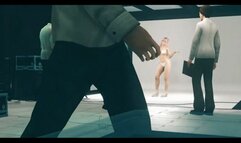 Honoka fucks with big blacks and anal after photo shoot