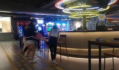 LUNA186_4 ponygirls relay ride races and rider continuously rides pony