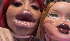 RubyDollLipz's Larger Lips+Doll Head Kisses #27