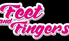 masturbating my feet with a lot of cream