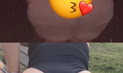 public outdoor flashing BBW