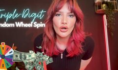 Triple-Digit Findom Wheel Spin