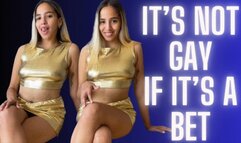 IT'S NOT GAY IF ITS A BET 2 Gay Bisexual encouragement