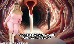 Giantess Vagina Vore Cum Eating Slave