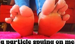 a particle spying on me