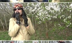 Smoking cigarette in handcuffs 53