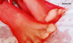 Toenails Through Fishnets