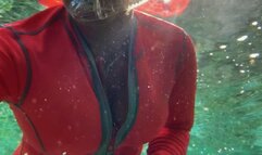 Carissa in Spring snorkeling Part two with music