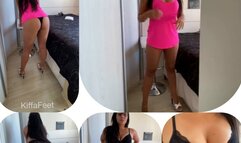 Goddess Kiffa - Sexy Teasing lingerie Ass and body teasing - TEASING - ASS WORSHIP - ASS EXIBICIONISM - MULE HIGH HEELS - FEET - TITS - BOOBS - BODY WORSHIP - AMATEUR -