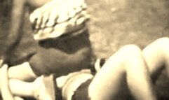 478 Vintage quiet garden long schoolgirlpin private pleasures