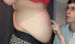 The doctor inflates her belly WMV