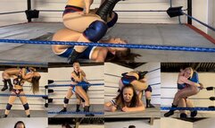 Fireman’s carry, bear hugs and piledriver attempts