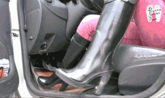 Heeled Wellies at work 5