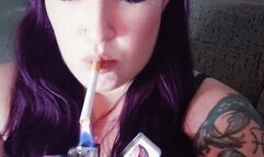 Silent Human Ashtray POV