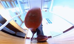 ANNA black stockings teasing 4K360