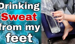 Drink my Foot Sweat! Femdom Slave Task BDSM Sweaty Body Licking Ass